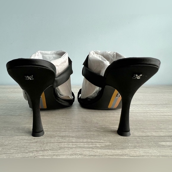 Sam Edelman Women's Black Jasmine Slide Dress Sandals Size 8.5 - Picture 6 of 10